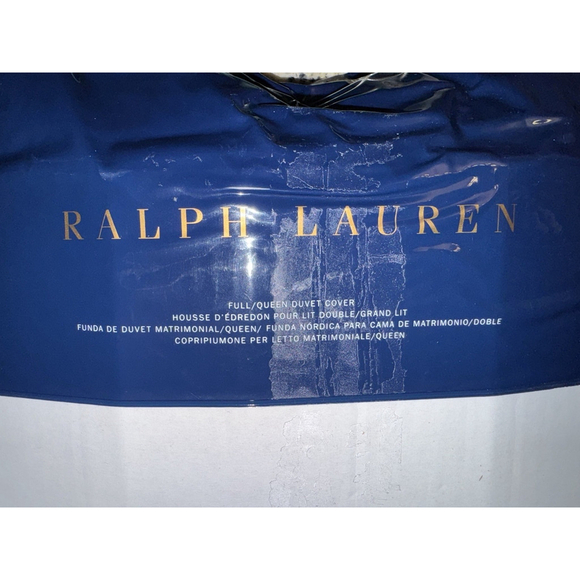 Ralph Lauren Inez Burgundy Paisley Duvet Cover Full/Queen Only- $400 MRSP - Picture 4 of 9